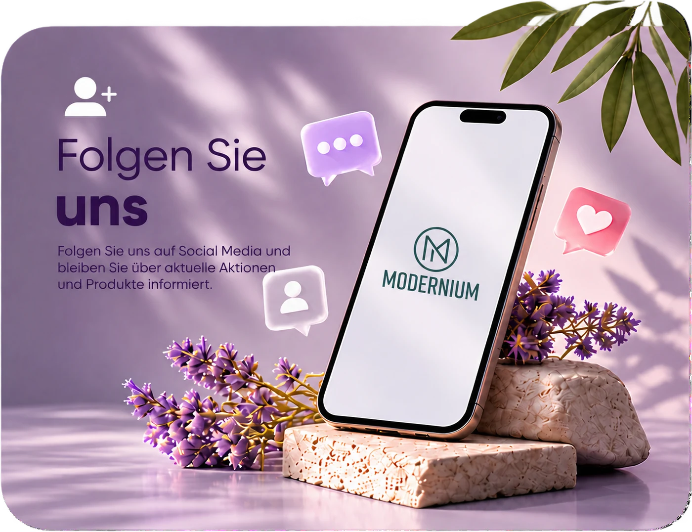 Folgen Sie uns